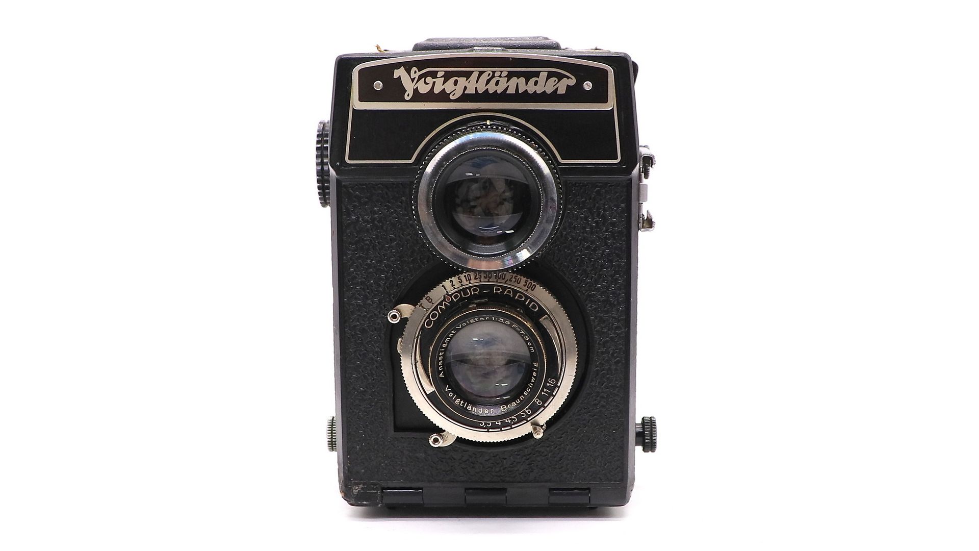 Voigtlander Brillant Voigtar Anastigmat Mm F