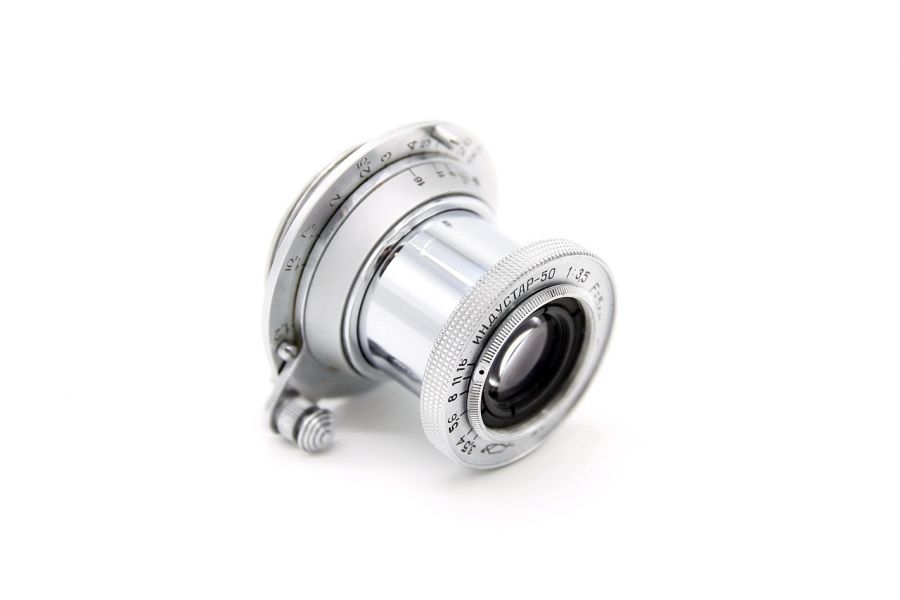 Объектив Индустар-50 3,5/50 тубусный (СССР, 1960)