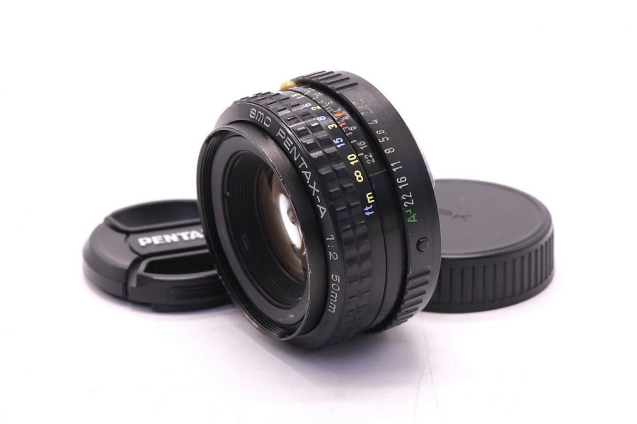 Объектив Pentax-A SMC 2/50mm (Japan, 1996)