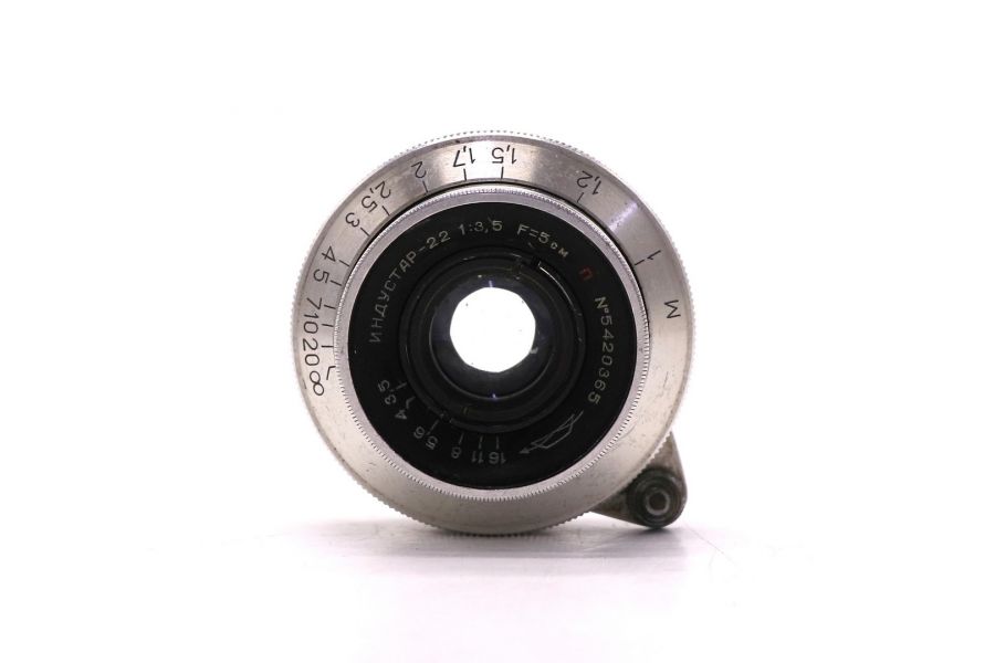 Объектив Индустар-22 П 3,5/50 нетубусный Зенит