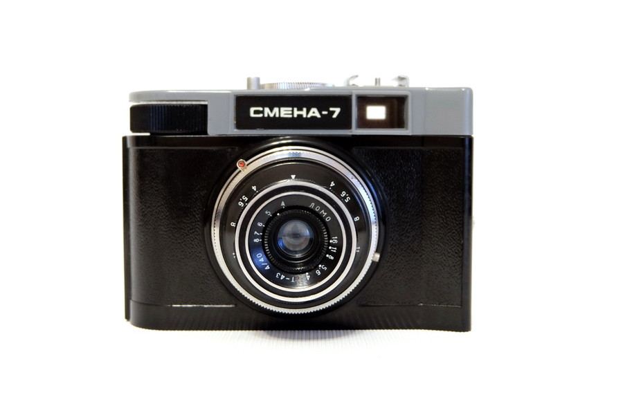 Шкальный советский фотоаппарат Смена-7 (ЛОМО)
