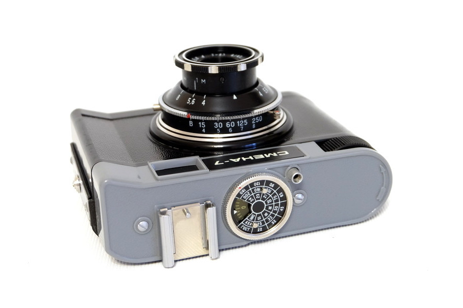 Шкальный советский фотоаппарат Смена-7 (ЛОМО)
