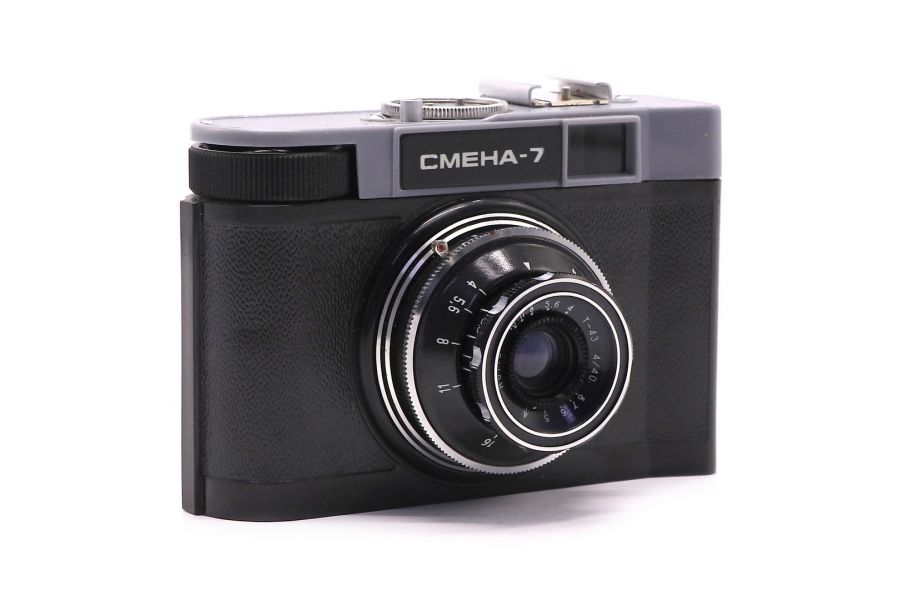 Шкальный советский фотоаппарат Смена-7 (ЛОМО)