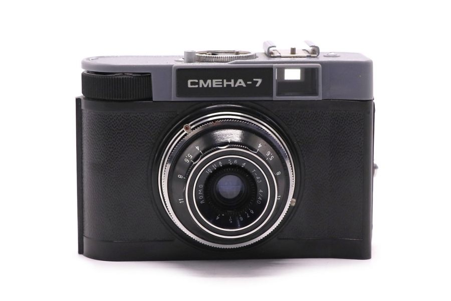 Шкальный советский фотоаппарат Смена-7 (ЛОМО)