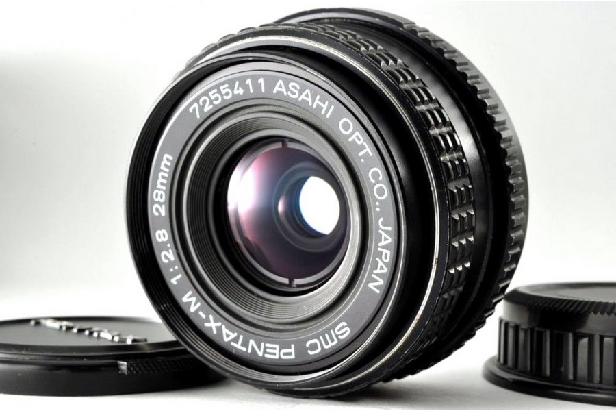 Объектив Pentax-M SMC 2.8/28mm (Japan, 1966)