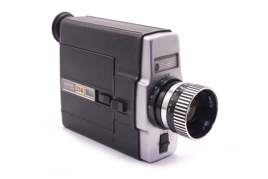 Кинокамера любительская Ломо 214 (СССР, 1978)