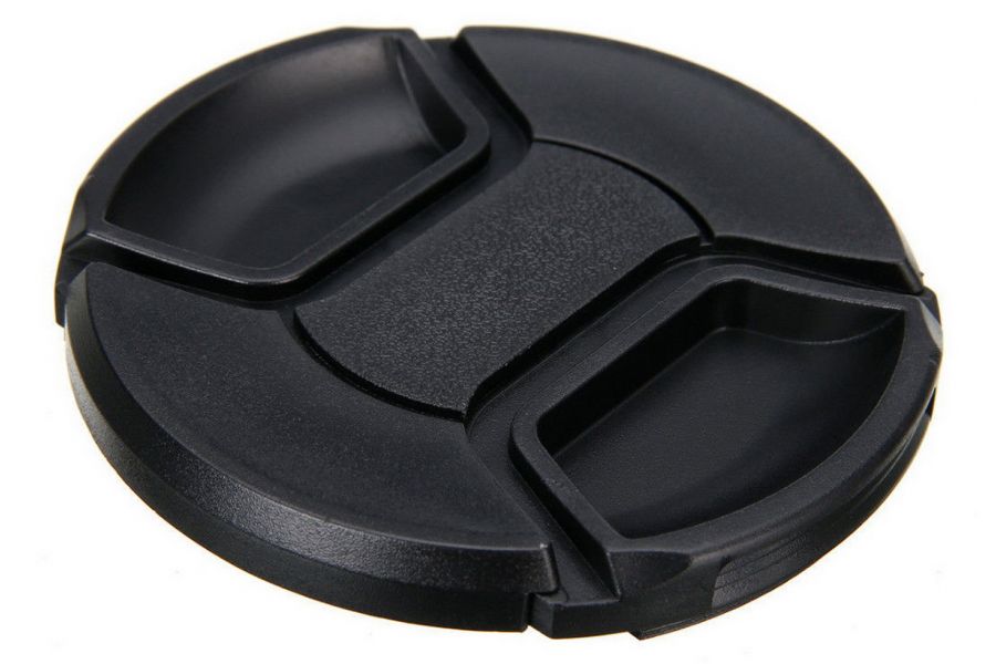 Крышка передняя для объектива фотоаппарата 67мм защитная, черная