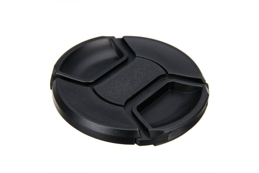 Крышка передняя для объектива фотоаппарата 67мм защитная, черная