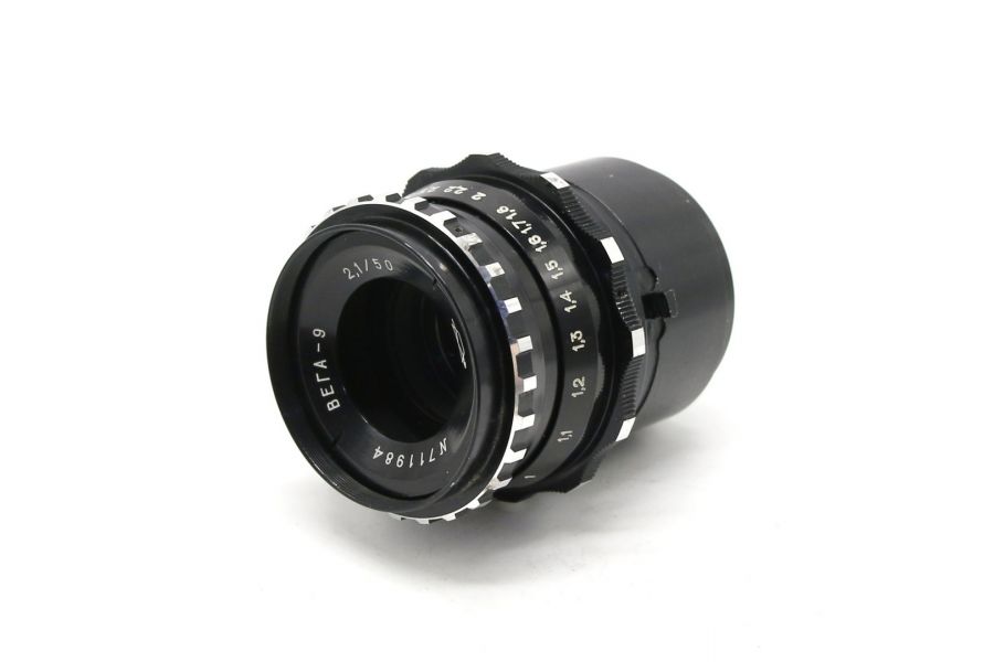 Киносъемочный объектив Вега-9 2,1/50 (СССР, 1968)