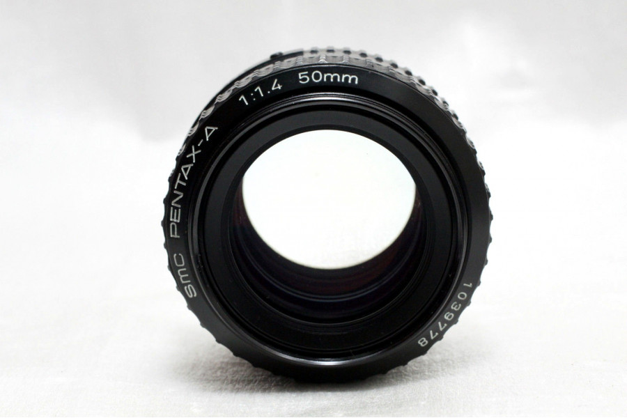Объектив Pentax-A 1.4/50mm (Japan, 1984)