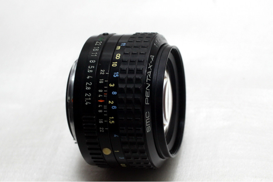 Объектив Pentax-A 1.4/50mm (Japan, 1984)