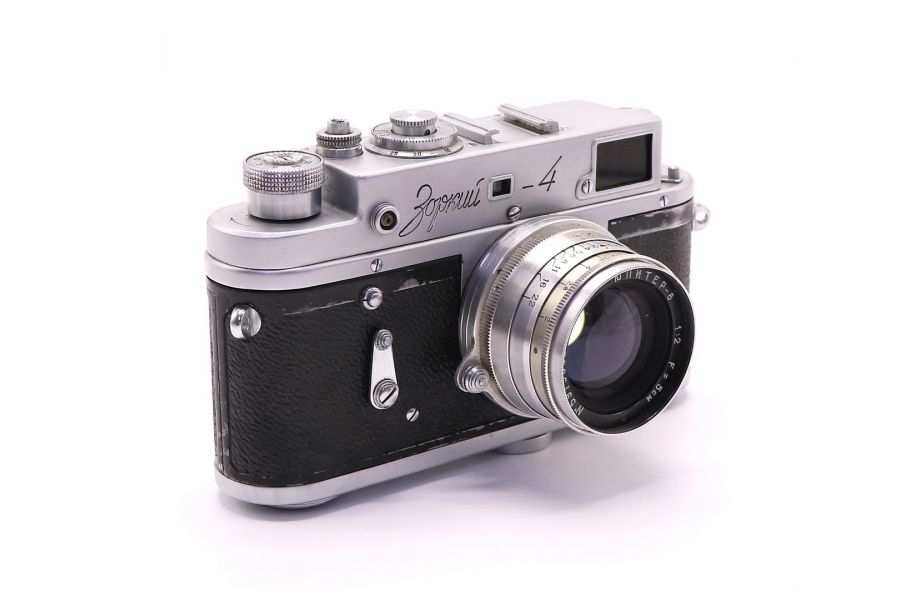 Фотокамера Зоркий-4 + Юпитер-8 (СССР, 1961)