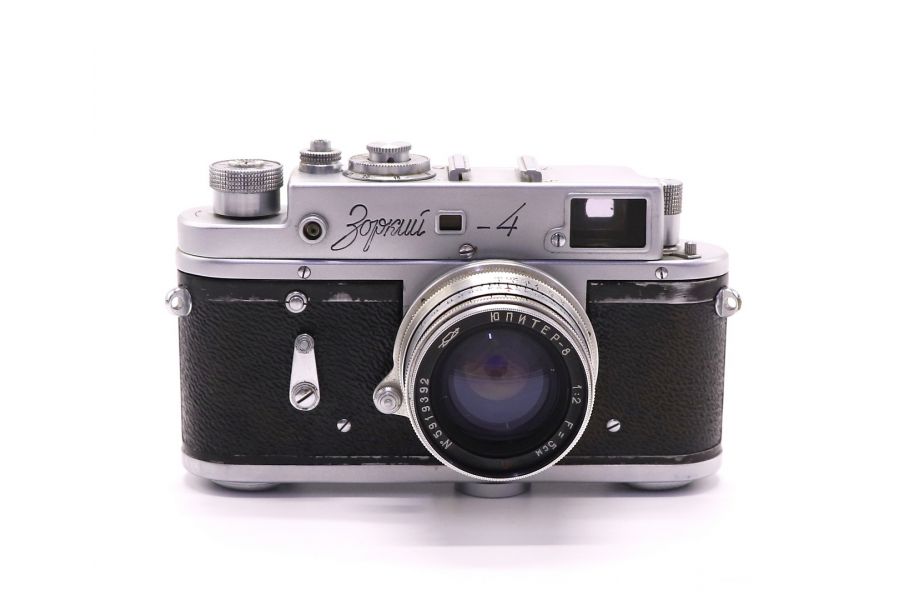 Фотокамера Зоркий-4 + Юпитер-8 (СССР, 1961)