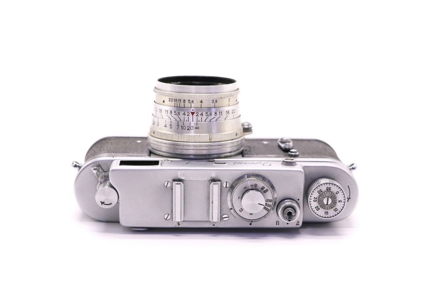 Фотокамера Зоркий-4 + Юпитер-8 (СССР, 1961)