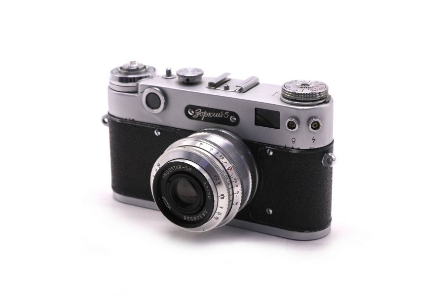 Фотоаппарат Зоркий 5 + объектив Индустар-50 