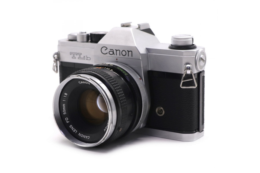 Камера Canon TLb + Canon FD 1.8/50mm (Japan, 1976)