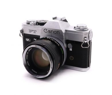 Фотоаппарат Canon FT QL + Canon FD 50mm/1.4