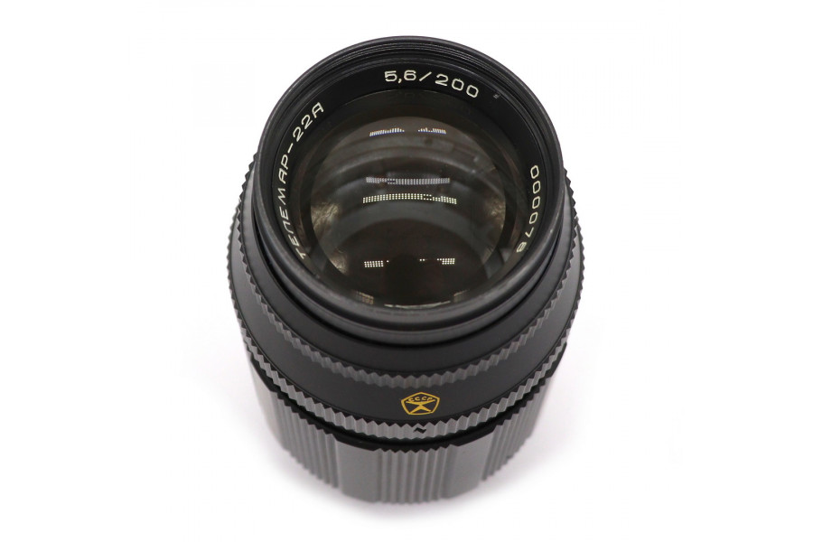 Редкий объектив Телемар-22А 5,6/200 №000078 в упаковке