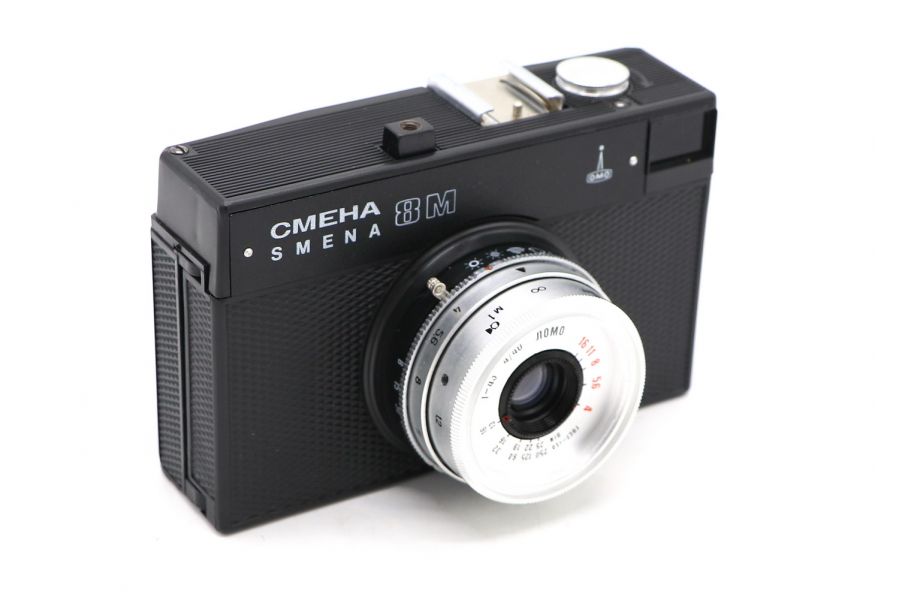 Шкальный фотоаппарат Смена 8М черный в упаковке