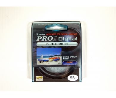 Светофильтр Kenko Pro1 Digital Protector (W) 55mm Japan