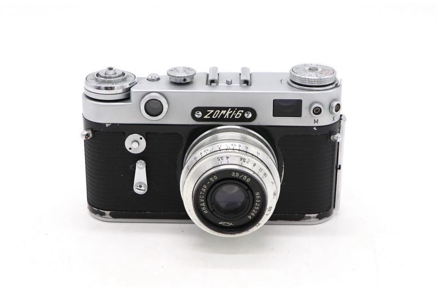 Фотокамера Зоркий 6 / Zorki 6 (СССР, 1961)