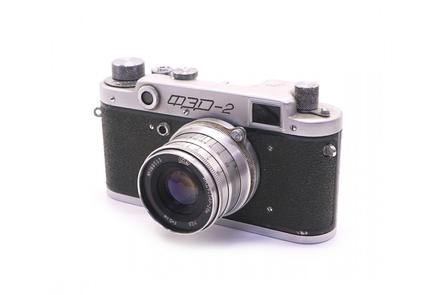 Фотоаппарат Фэд 2 + Индустар-26М зеленый