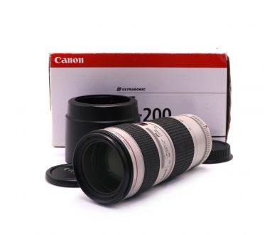Цифровой Canon EF 70-200mm f/4L USM в упаковке