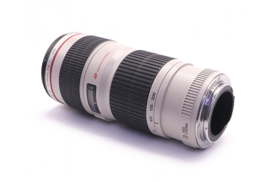 Цифровой Canon EF 70-200mm f/4L USM в упаковке