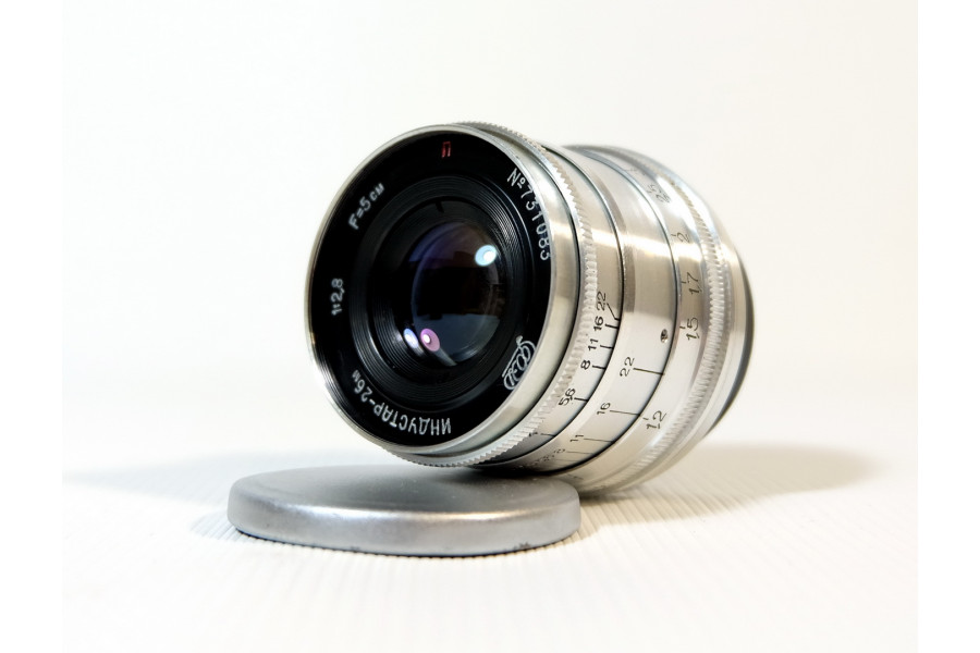 Объектив Индустар-26М П 2,8/50 М39 (СССР, 1951 г.)