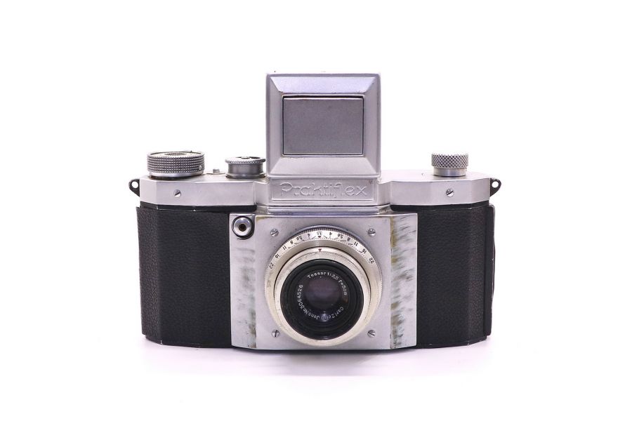 Редкий фотоаппарат Praktiflex + Tessar 3,5/5cm