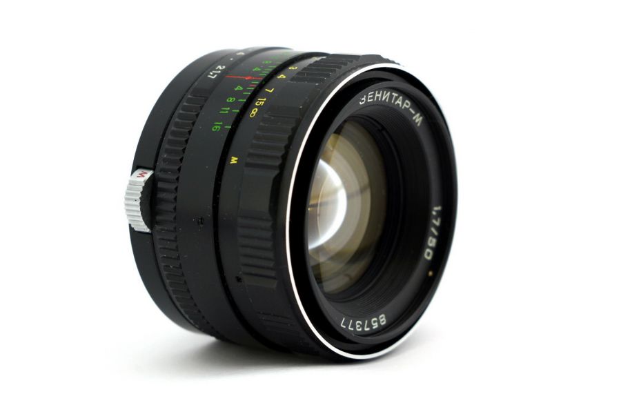 Советский штатный фотообъектив Зенитар-М 1.7/50