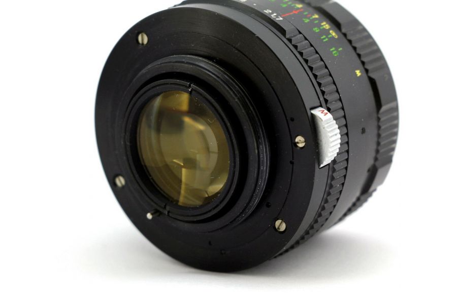 Советский штатный фотообъектив Зенитар-М 1.7/50