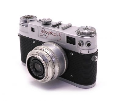 Зоркий 5 красная надпись (СССР, 1958)