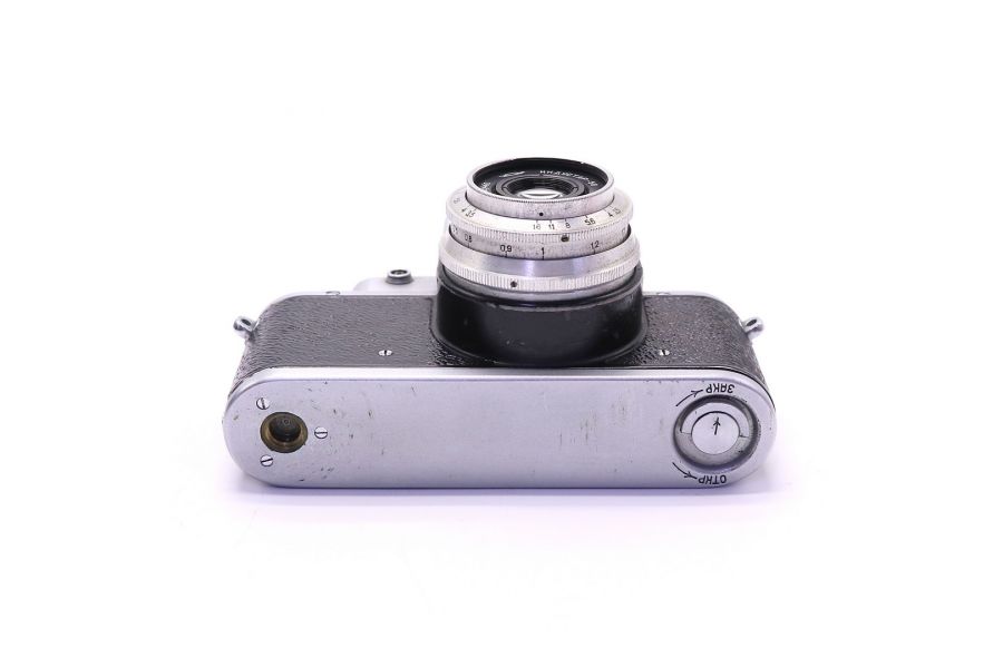 Фотокамера Зенит С + Индустар-50 (КМЗ, 1956)