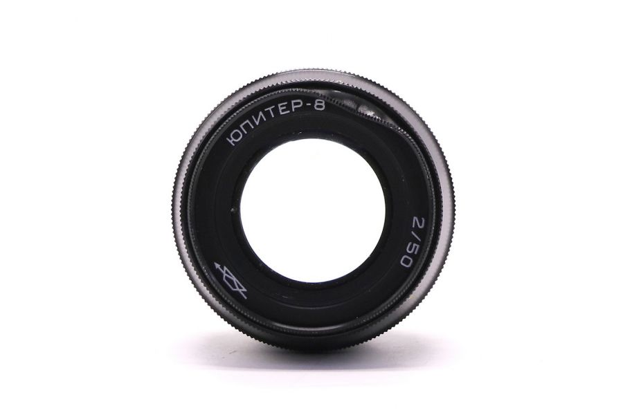 Советский объектив Юпитер-8 2/50 black (СССР, 1976)
