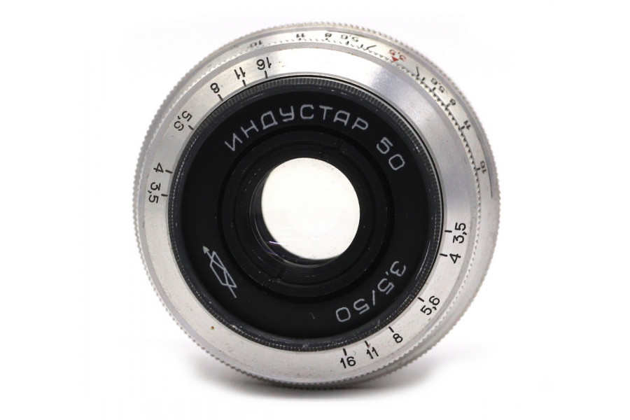 Объектив Индустар-50 3,5/50 дальномер (КМЗ, 1956г.)