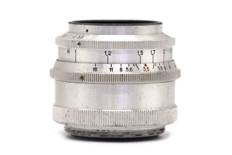Объектив Индустар-50 3,5/50 дальномер (КМЗ, 1956г.)