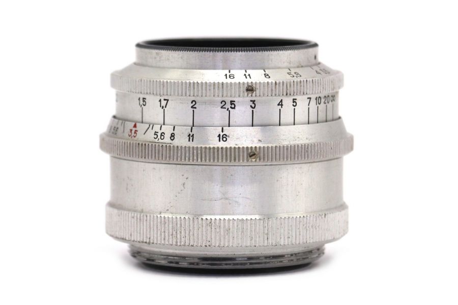 Объектив Индустар-50 3,5/50 дальномер (КМЗ, 1956г.)