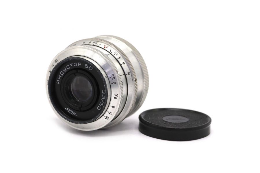Объектив Индустар-50 3,5/50 дальномер (КМЗ, 1956г.)