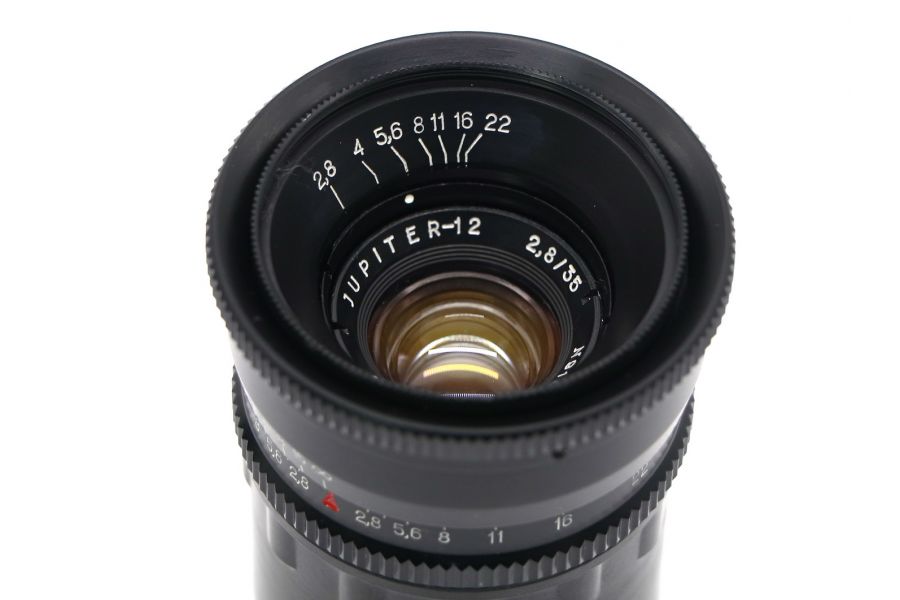 Новый Юпитер-12 / Jupiter-12 2.8/35 М39 в упаковке