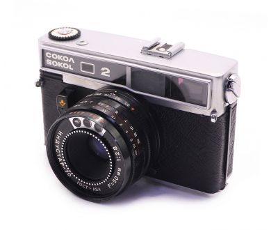 Дальномерный автоматический фотоаппарат Сокол 2