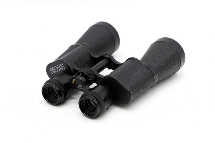 Прочный металлический бинокль БПЦ2 12х45М