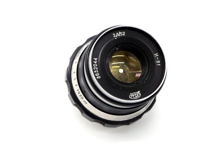 Объектив Индустар-61 2,8/52 М39 (ФЭД, 1969г.)