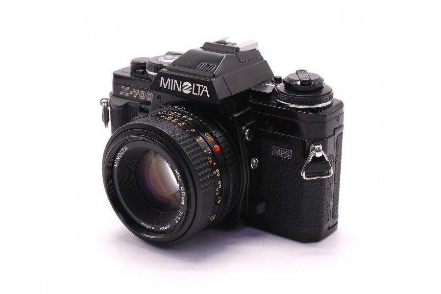 Фотоаппарат Minolta X-700 + Minolta MD 1.7/50