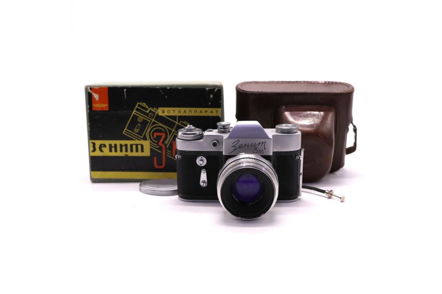 Ранний Зенит 3М комплект, в упаковке (КМЗ, 1962)