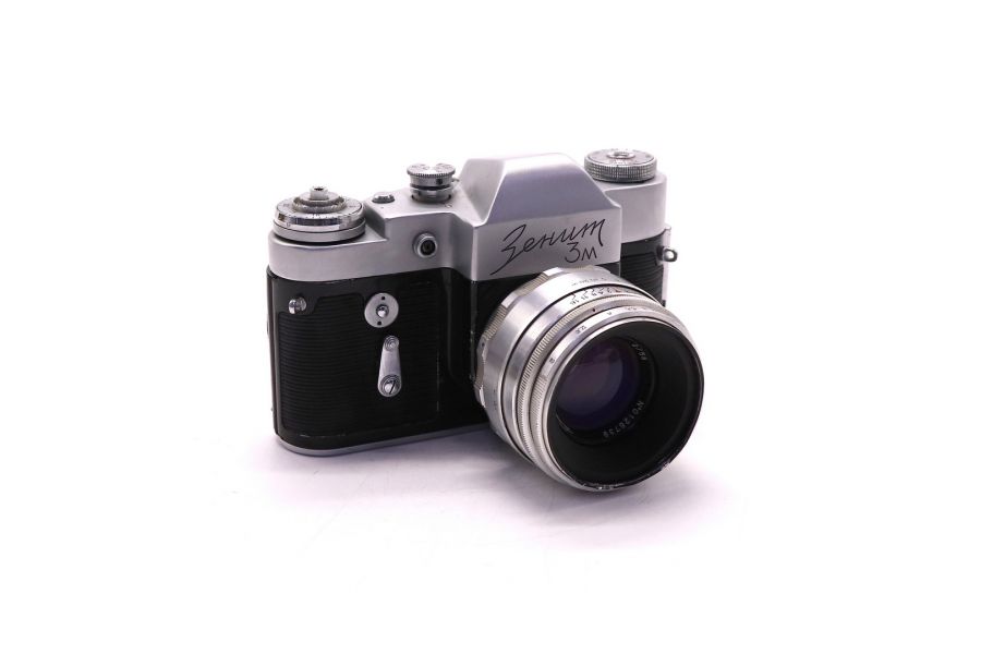 Ранний Зенит 3М комплект, в упаковке (КМЗ, 1962)