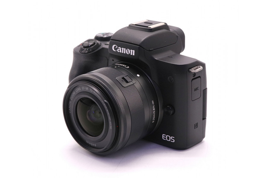 Камера Canon EOS M50 kit (пробег 490 кадров)