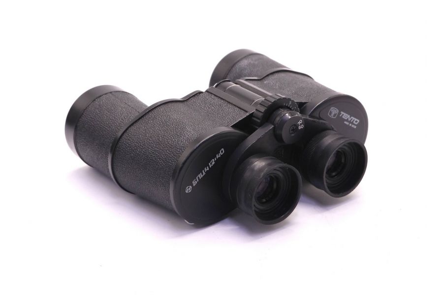 Советский призменный бинокль БПЦ4 12х40 Tento