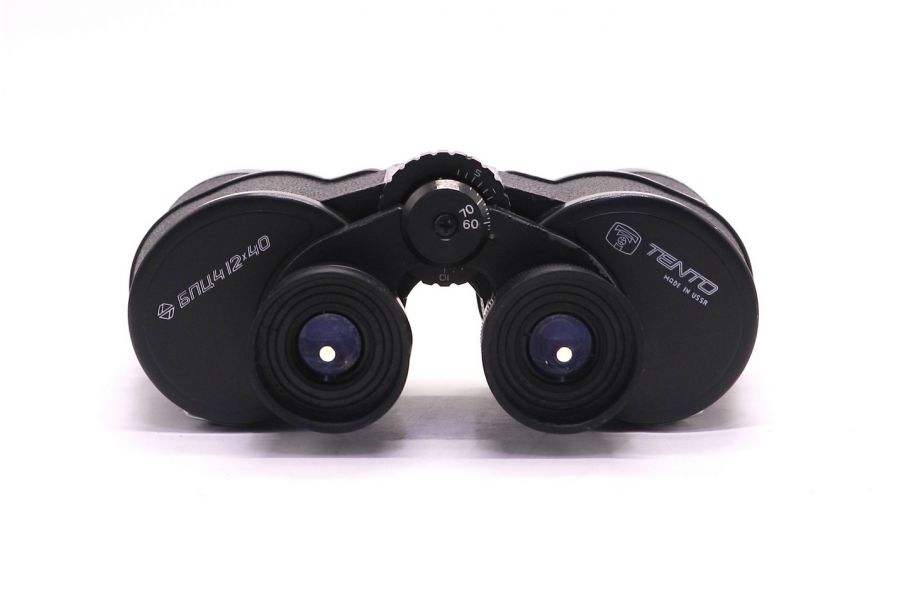 Советский призменный бинокль БПЦ4 12х40 Tento