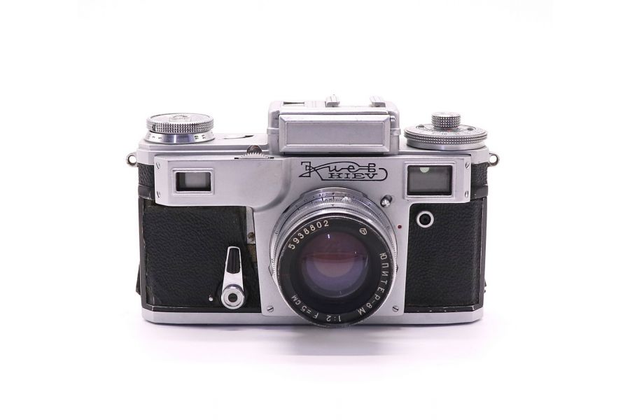 Фотокамера Киев 4 + Юпитер-8М (СССР, 1974)